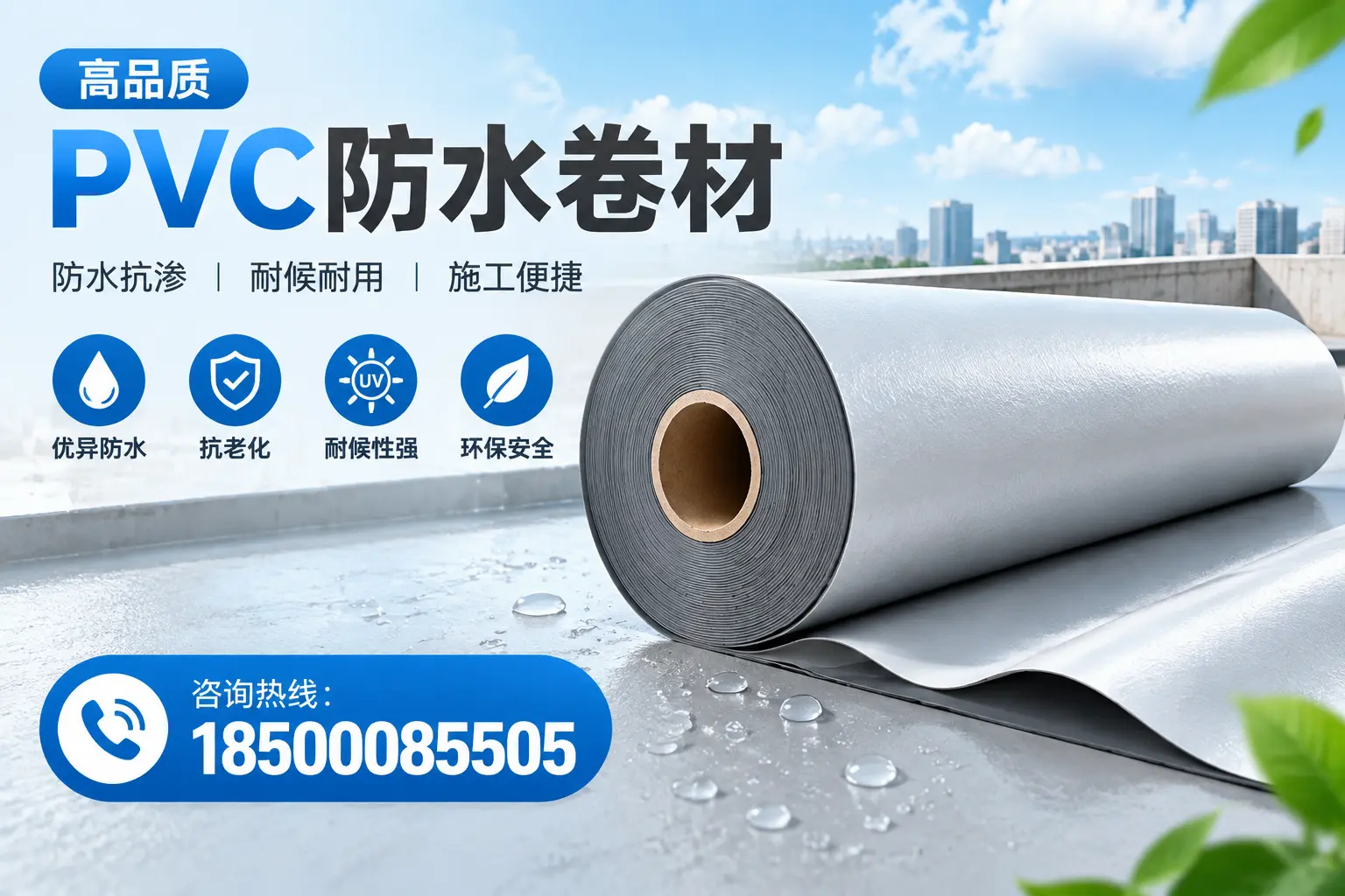 什么是pvc防水卷材?大庆消费者需了解的基础知识